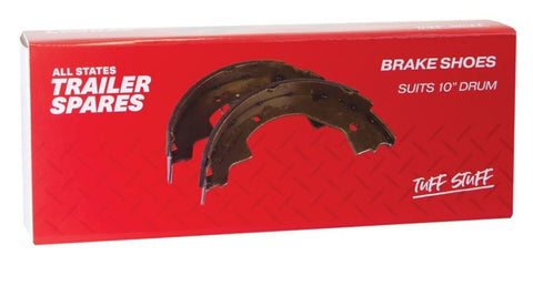 All States Trailer Brake Shoes 10 inch suit Electric Drum Brake x 2 R1636C