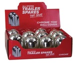 All States Trailer Tow Ball Cover Chrome x12 R1856