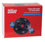 All States Trailer Ht Holden Hub (Blk) Lazy 150mm - HT(5x108) SLM R1908B