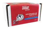 All States Trailer Non Braked HQ Hub Black SLM R1908J