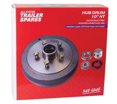 All States Trailer HT Hub Drum 10in Brg Seal Cap LM R1921B