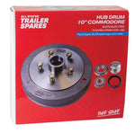 All States Trailer Commodore Hub Drum 10in Brg Seal Cap SLM R1922A