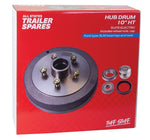 All States Trailer HT Hub Drum 10in Brg Seal Cap SLM R1922B