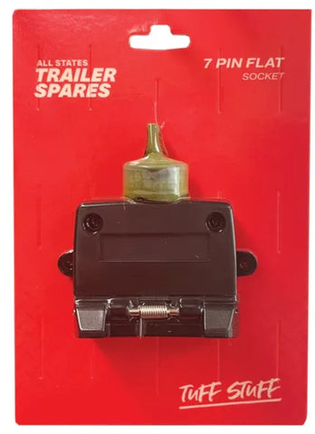 All States Trailer Trailer Socket 7 Pin Flat R4130