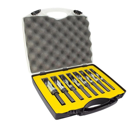 Alpha 8 Piece Reduced Shank Metric Drill Set RSM8