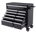 SP Tools Custom Series Roller Cabinet - 11 Drawer – Black SP40106