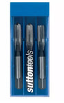 Sutton Tools T901 M5 x 0.8 Straight Flute Tap Set (3 piece) ISO529 HSS T9010500