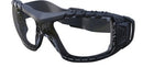 MAXISAFE Clear Safety Glasses with Gasket and Headband  EVO370-GH