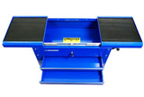 TQB Workshop Tool Trolley 2 Drawer Lockable Sliding Top 6019T Pick Up In Store