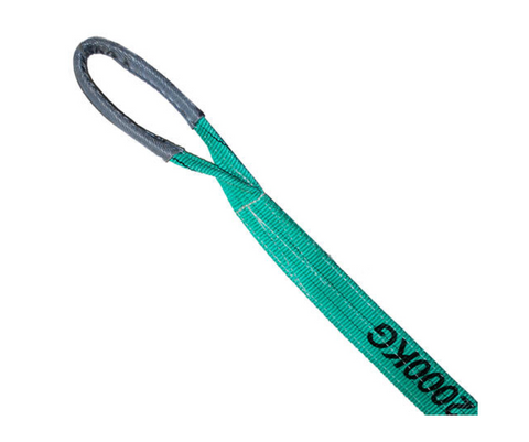 AustLift Synthetic Flat Web Sling 2T Green x .5 M 910205