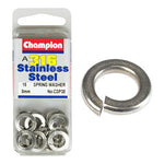 Champion Spring Washers- Fasteners S/S 8mm  CSP30