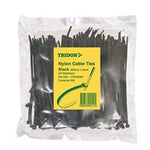 Tridon  BLACK  Cable Ties 200mm x 5mm PK 500 CTB205BK