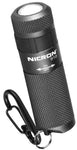 Nicron B10 Flashlight Keychain 200 Lumens Torch Inc USB Cable B10