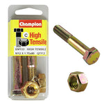 Champion Fully Threaded Set Screws and Nuts 12 x 80 x 1.75 mm- BM133