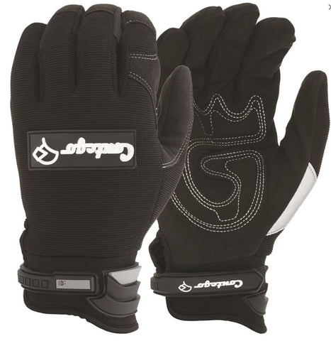 Contego Original Mechanics Grip Tab Glove Black Size SM - 2XL COORIGINLBB000M