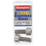 Champion Socket Head Screws 10mm x 25mm  CSP57