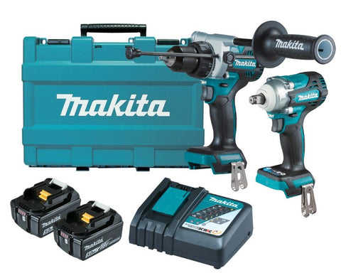 Makita 18V Brushless 2 Piece Combo Kit & Carry Case DLX2419T