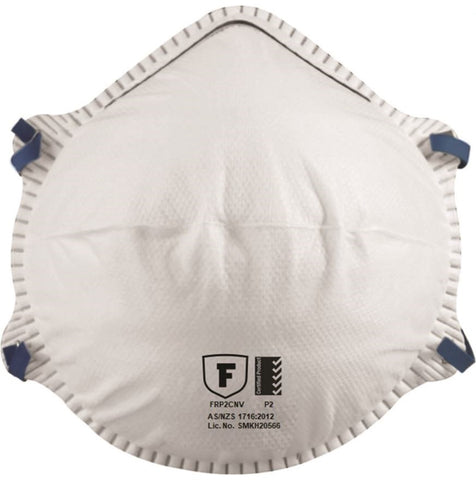 Frontier Disposable P2 Respirator No Valve 20 units per Box (N95) FRP2CNV