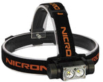 Nicron 1600LM Rechargeable Alumnium Head Lamp H35