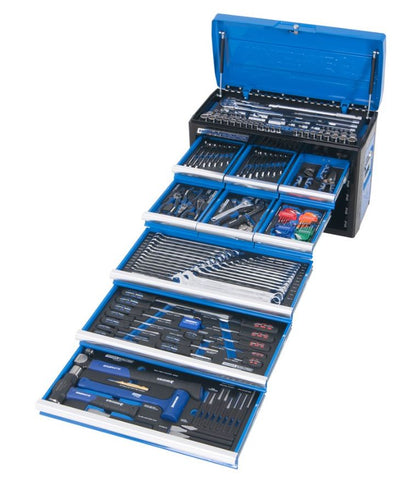 Kincrome Evolution Tool Chest Kit 188 Piece 9 Drawer 1/4, 3/8 & 1/2 Drive K1220