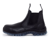 Mack Tradie Slip-On Safety Boots Unisex Black  MK0TRADIEBBF