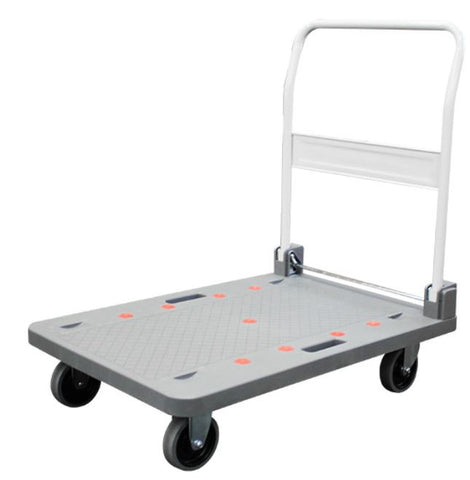 Grey Folding 900x610mm Platform Trolley PFR025