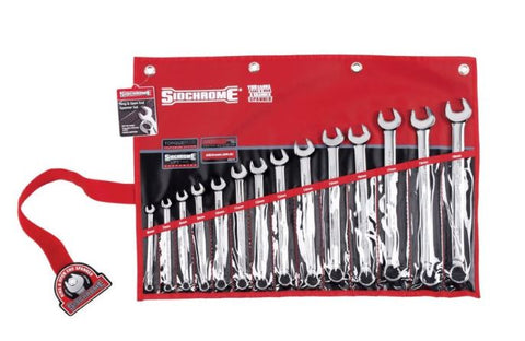 Sidchrome 14 Piece Ring & Open End Spanner Set Metric SCMT22210