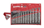 Sidchrome 14Pc 440 Pro Series Ring & Open End Spanner Set Metric SCMT22297