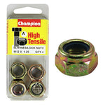 Champion Blister Nyloc-Self Locking Metric Nuts M12 x 1.25-SLM168