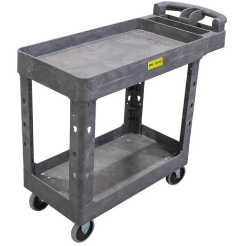 250kg 2 Shelf Stock Picker Trolley 1050x625x880mm SPR004