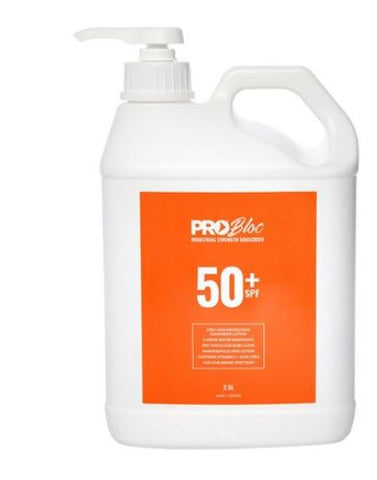 Probloc Spf 50 + Sunscreen 2.5l Pump Bottle