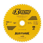 Austsaw Extreme Stainless Steel Blade  150mm x 20 x 52T SSBE1502052