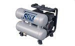 X-LITE AIR COMPRESSOR SILENT 1HP ALUMINIUM TWIN TANK 10L FAD 62L/MIN TM350-10010 Pick Up In Store