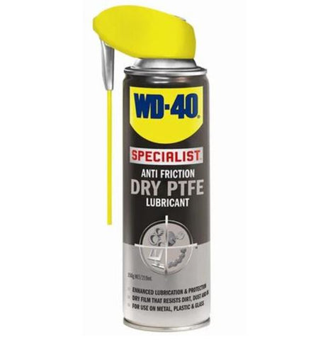 WD-40- Anti Friction Dry PTFE Smart Straw Aerosol 150gm WD21005